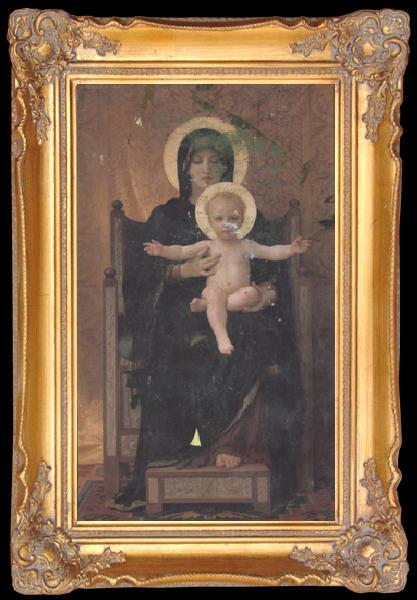 Adolphe William Bouguereau Virgin adn Child (mk26)